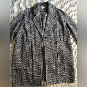 Topshop oversize jacket herringbone size 12